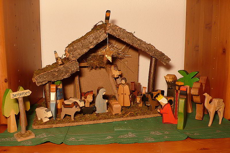 Unsere neue Krippe 2011
